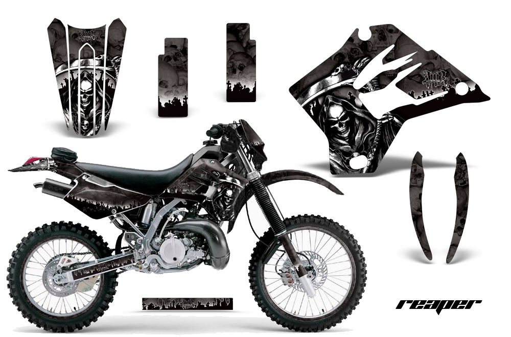 Kawasaki KDX 200 220 95-08 NP Graphic Kit Reap B NPs